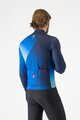 CASTELLI Langarm Fahrradtrikot für den Winter - AMPLIFY - Blau