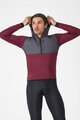 CASTELLI Kapuzenpullover - UNLIMITED ROAM - bordeaux
