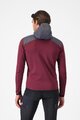 CASTELLI Kapuzenpullover - UNLIMITED ROAM - bordeaux