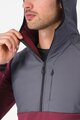 CASTELLI Kapuzenpullover - UNLIMITED ROAM - bordeaux