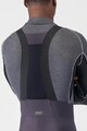 CASTELLI Lange Fahrradhose mit Trägern - UNLIMITED - Grau