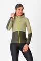 CASTELLI Fahrrad-Thermojacke - UNLIMITED W - Grün