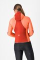 CASTELLI Fahrrad-Thermojacke - UNLIMITED W - Orange/Rot