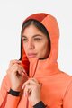 CASTELLI Fahrrad-Thermojacke - UNLIMITED W - Orange/Rot