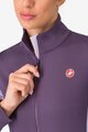 CASTELLI Fahrrad-Thermojacke - ENTRATA 2 W - Lila