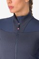CASTELLI Langarm Fahrradtrikot für den Winter - SFIDA 3 - Blau