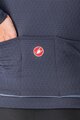 CASTELLI Langarm Fahrradtrikot für den Winter - SFIDA 3 - Blau