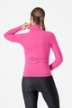 CASTELLI Langarm Fahrradtrikot für den Winter - SFIDA 3 - Rosa
