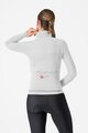 CASTELLI Langarm Fahrradtrikot für den Winter - SFIDA 3 - Silber