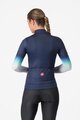 CASTELLI Langarm Fahrradtrikot für den Winter - CORSO THERMAL - Blau