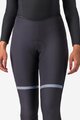CASTELLI Lange Fahrradhose mit Trägern - POLARE 2 W - Schwarz