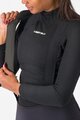 CASTELLI Lange Fahrradhose mit Trägern - POLARE 2 W - Schwarz
