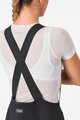 CASTELLI Lange Fahrradhose mit Trägern - UNLIMITED W DT - Schwarz