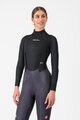 CASTELLI Langarm Fahrrad-Shirt - FLANDERS 2 WARM W - Schwarz