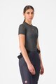 CASTELLI Kurzarm Fahrrad-Shirt - MEDIO BASE LAYER W - Grau
