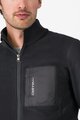 CASTELLI Kapuzenpullover - CLASSICO FLEECE - Schwarz