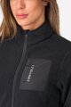 CASTELLI Kapuzenpullover - CLASSICO W FLEECE - Schwarz