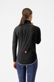 CASTELLI wasserfeste Jacke - ULTRA W RAIN CAPE - Schwarz