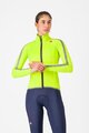 CASTELLI wasserfeste Jacke - ULTRA W RAIN CAPE - Grün