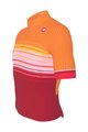 CASTELLI Kurzarm Fahrradtrikot - SQUADRA GUEST DESIGNER A019 - Orange/Rot