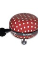 BASIL Fahrradklingel - POLKADOT BIG BELL - Rot/Weiß