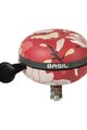 BASIL Fahrradklingel - MAGNOLIA BIG BELL - Rot/Beige