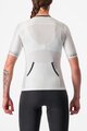 CASTELLI Kurzarm Fahrradtrikot - FREE SPEED 2W RACE - Weiß/Schwarz