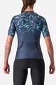 CASTELLI Kurzarm Fahrradtrikot - FREE SPEED 2W RACE - Blau/Türkis
