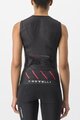 CASTELLI Ärmelloses Fahrradtrikot - FREE W TRI - Schwarz/Rosa