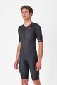 CASTELLI Fahrrad-Unteranzug - CORE TRI SUIT SHORT SLEEVE - Schwarz
