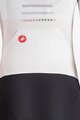 CASTELLI Fahrrad-Unteranzug - FREE SANREMO 3 W SUIT SHORT SLEEVE - Weiß/Silber/Schwarz
