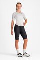 CASTELLI Fahrrad-Unteranzug - FREE SANREMO 3 W SUIT SHORT SLEEVE - Weiß/Silber/Schwarz
