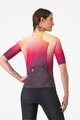 CASTELLI Kurzarm Fahrradtrikot - FREE SPEED 3 W RACE TOP - mehrfarbig