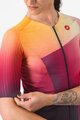 CASTELLI Kurzarm Fahrradtrikot - FREE SPEED 3 W RACE TOP - mehrfarbig