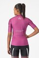 CASTELLI Kurzarm Fahrradtrikot - #GIRO107 COMPETIZIONE W - Cyclamen
