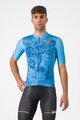 CASTELLI Kurzarm Fahrradtrikot - #GIRO107 NAPOLI - Blau