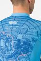 CASTELLI Kurzarm Fahrradtrikot - #GIRO107 NAPOLI - Blau