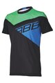 BBB Kurzarm Fahrradtrikot - GRAVITY - Blau/Grün/Schwarz