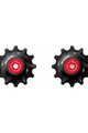 BBB Riemenscheiben - ROLLERBOYS CERAMIC 12T - Rot/Schwarz