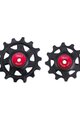 BBB Riemenscheiben - ROLLERBOYS CERAMIC 12T, 14T - Rot/Schwarz
