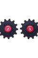 BBB Riemenscheiben - ROLLERBOYS CERAMIC 13T - Rot/Schwarz