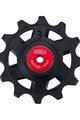 BBB Riemenscheiben - ROLLERBOY CERAMIC 12T SR - Rot/Schwarz