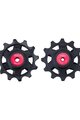 BBB Riemenscheiben - ROLLERBOY CERAMIC 12T SR - Rot/Schwarz