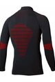 BBB Langarm Fahrrad-Shirt - FIRLAYER - Rot/Schwarz