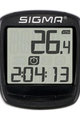 SIGMA SPORT Tachometer - 500 BASELINE 015 - Silber/Schwarz