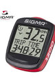 SIGMA SPORT Tachometer - 1200 BASELINE 015 - Rot/Schwarz