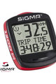 SIGMA SPORT Tachometer - BC 1200 - Rot/Schwarz