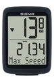 SIGMA SPORT Tachometer - BC 10.0 STS - Weiß/Schwarz