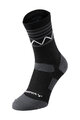 VAUDE Klassische Fahrradsocken - MID II - Schwarz/Weiß
