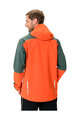 VAUDE wasserfeste Jacke - MOAB RAIN  - Grün/Rot